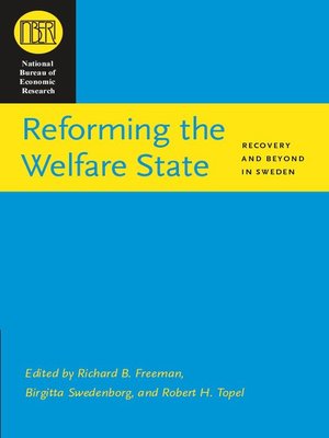 cover image of Reforming the Welfare State